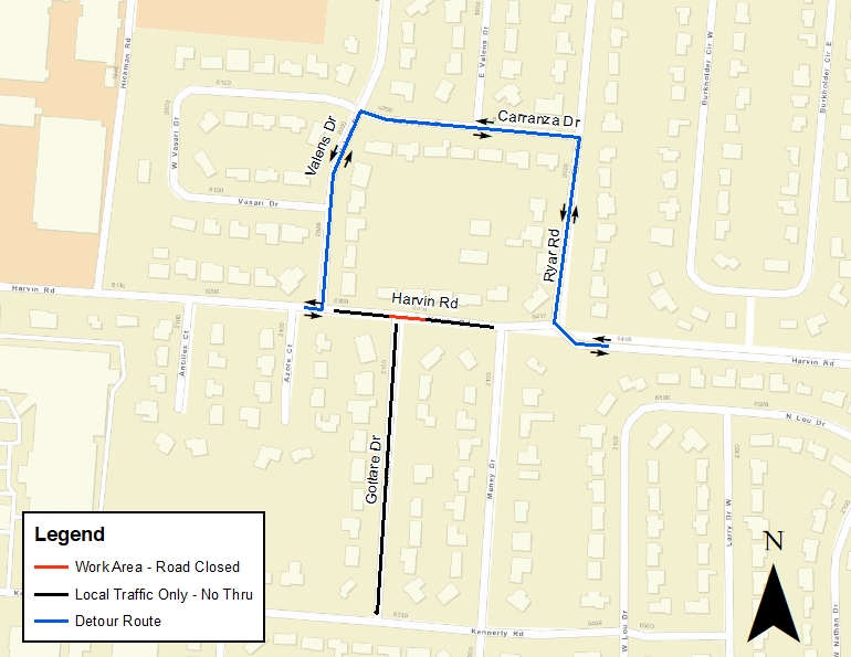 Harvin Road Emergency Sewer Improvement Project
